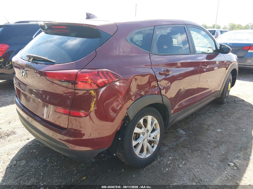 2019 Hyundai Tucson VIN KM8J23A49KU845972 IAAI salvage auction — NORMAL WEAR, Clear (Indiana), sold $2,525 on 2026-07-22 (photo 6)