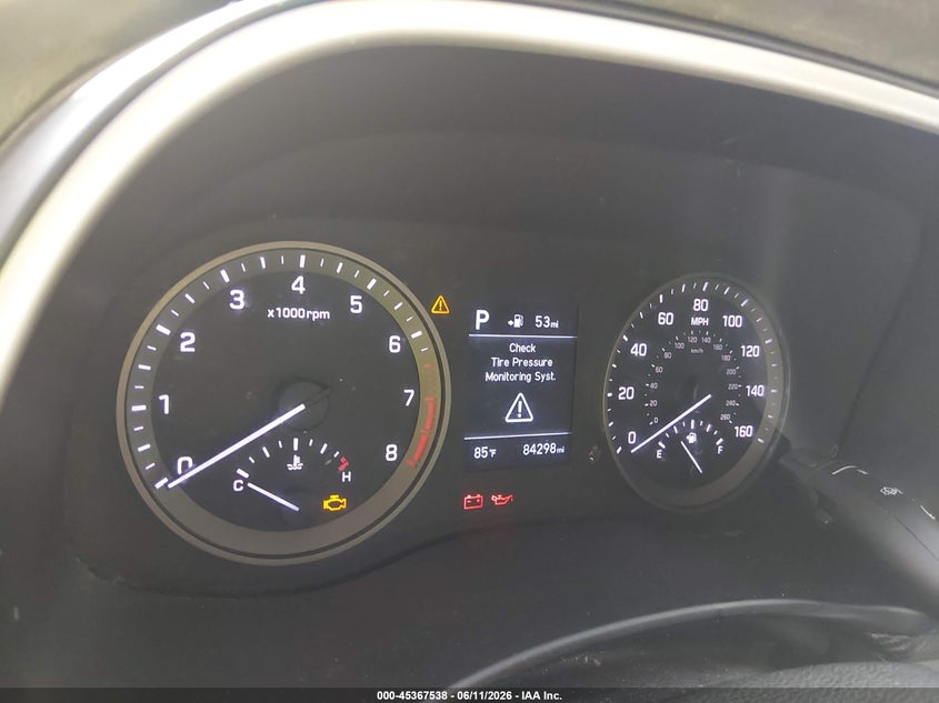 2019 Hyundai Tucson VIN KM8J23A49KU845972 IAAI salvage auction — NORMAL WEAR, Clear (Indiana), sold $2,525 on 2026-07-22 (photo 7)