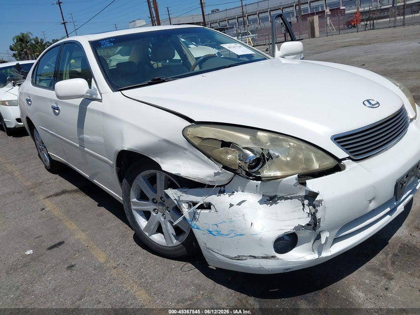 2005 Lexus Es 330 VIN JTHBA30G755135568 IAAI salvage auction — RIGHT FRONT, Salvage (California), sold $375 on 2026-07-21 (photo 6)