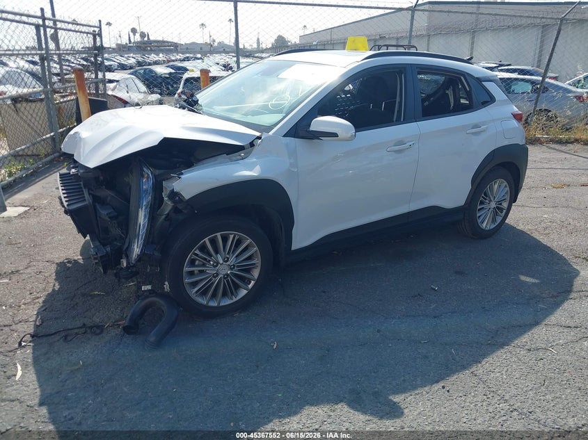 2019 Hyundai Kona VIN KM8K62AA4KU347817 IAAI salvage auction — FRONT END, Salvage Title, sold $3,400 on 2026-07-08 (photo 2)