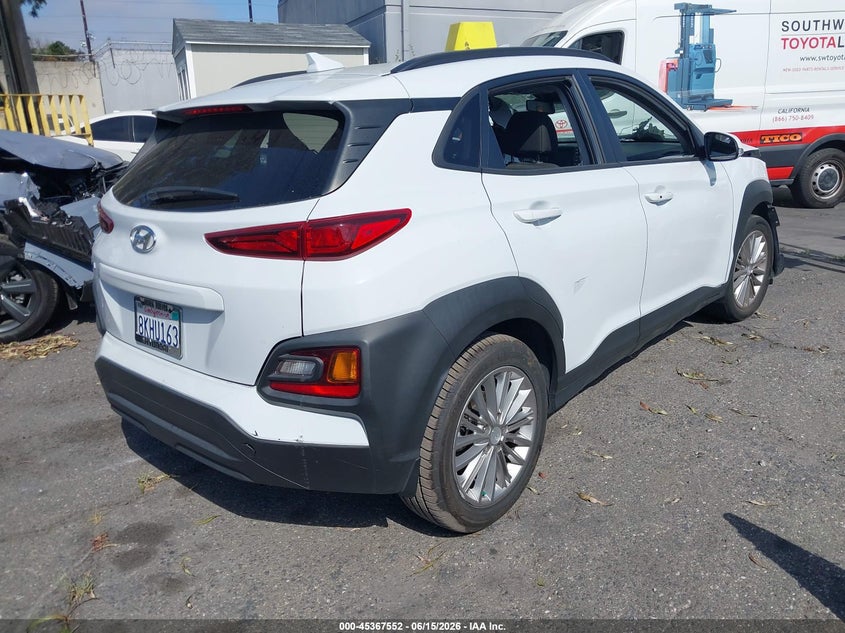 2019 Hyundai Kona VIN KM8K62AA4KU347817 IAAI salvage auction — FRONT END, Salvage Title, sold $3,400 on 2026-07-08 (photo 4)