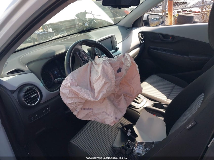 2019 Hyundai Kona VIN KM8K62AA4KU347817 IAAI salvage auction — FRONT END, Salvage Title, sold $3,400 on 2026-07-08 (photo 5)