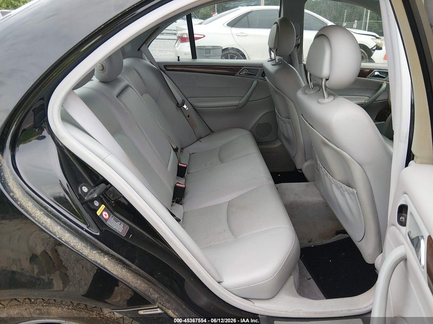 2002 Mercedes-benz C class VIN WDBRF61J82F210375 IAAI salvage auction — NORMAL WEAR, Clear (Alabama), sold $475 on 2026-07-27 (photo 8)
