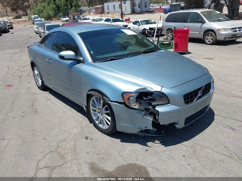 2009 Volvo C70 VIN YV1MC67279J072642 IAAI salvage auction — TRANSMISSION, Salvage (California), sold $1,100 on 2026-07-14 (photo 1)