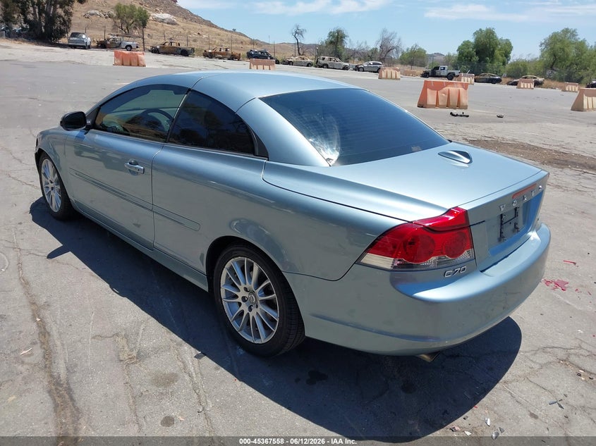 2009 Volvo C70 VIN YV1MC67279J072642 IAAI salvage auction — TRANSMISSION, Salvage (California), sold $1,100 on 2026-07-14 (photo 3)
