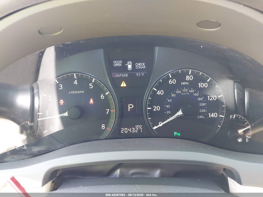 2012 Lexus Rx VIN 2T2ZK1BA3CC072507 IAAI salvage auction — REAR END, Salvage (Texas), sold $4,050 on 2026-07-23 (photo 7)