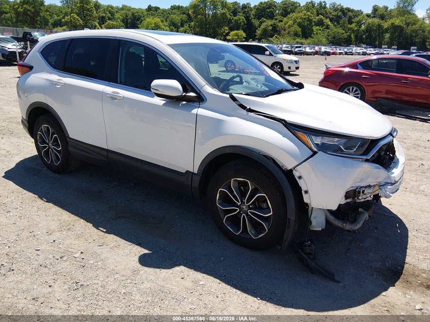 2020 Honda Cr-v VIN 5J6RW2H87LA020508 IAAI salvage auction — FRONT END, Salvage (New Jersey), sold $7,200 on 2026-07-31 (photo 1)