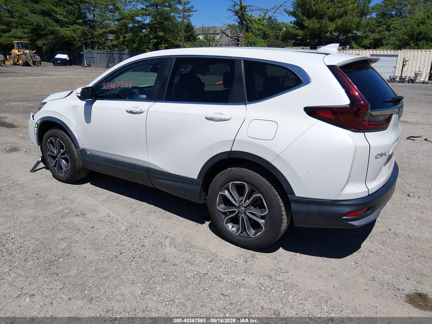 2020 Honda Cr-v VIN 5J6RW2H87LA020508 IAAI salvage auction — FRONT END, Salvage (New Jersey), sold $7,200 on 2026-07-31 (photo 3)