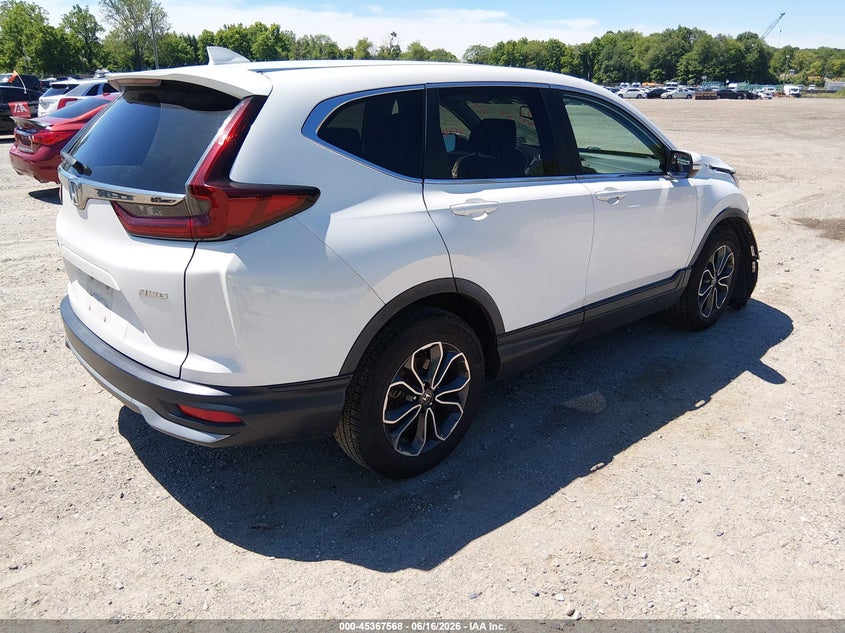 2020 Honda Cr-v VIN 5J6RW2H87LA020508 IAAI salvage auction — FRONT END, Salvage (New Jersey), sold $7,200 on 2026-07-31 (photo 4)