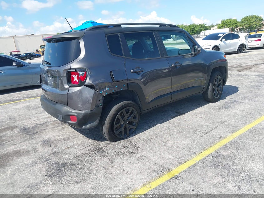 2016 Jeep Renegade VIN ZACCJBBT6GPD39184 IAAI salvage auction — RIGHT REAR, Salvage (Arizona), sold $2,275 on 2026-07-16 (photo 6)
