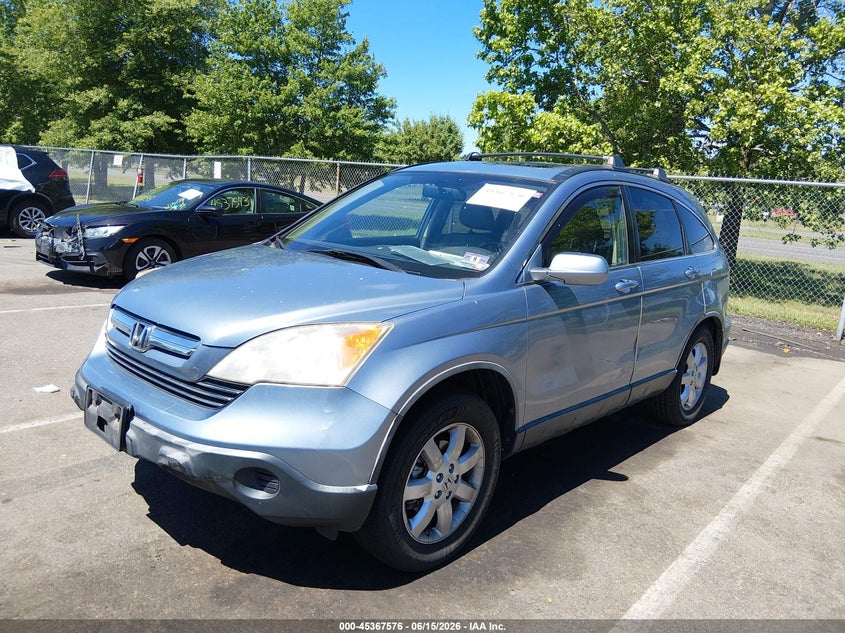 2007 Honda Cr-v VIN JHLRE487X7C121888 IAAI salvage auction — RIGHT REAR, Salvage (New Jersey), sold $3,100 on 2026-07-20 (photo 2)