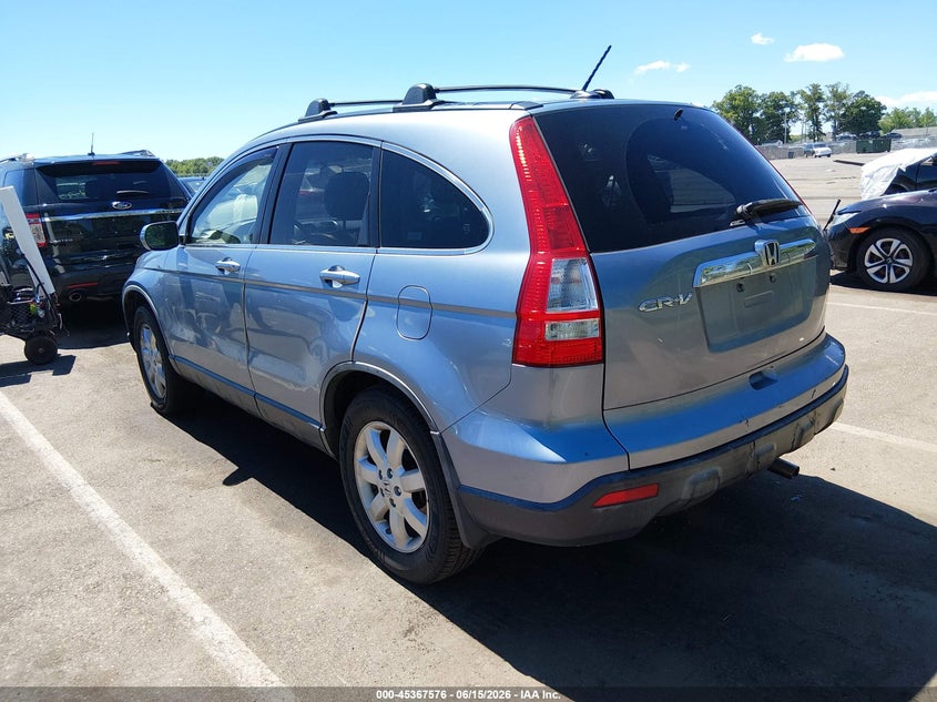 2007 Honda Cr-v VIN JHLRE487X7C121888 IAAI salvage auction — RIGHT REAR, Salvage (New Jersey), sold $3,100 on 2026-07-20 (photo 3)