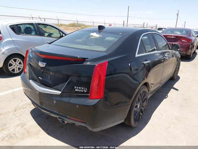 2015 Cadillac Ats VIN 1G6AB5SX1F0107608 IAAI salvage auction — FRONT END, Salvage (Texas), sold $1,400 on 2026-09-02 (photo 4)