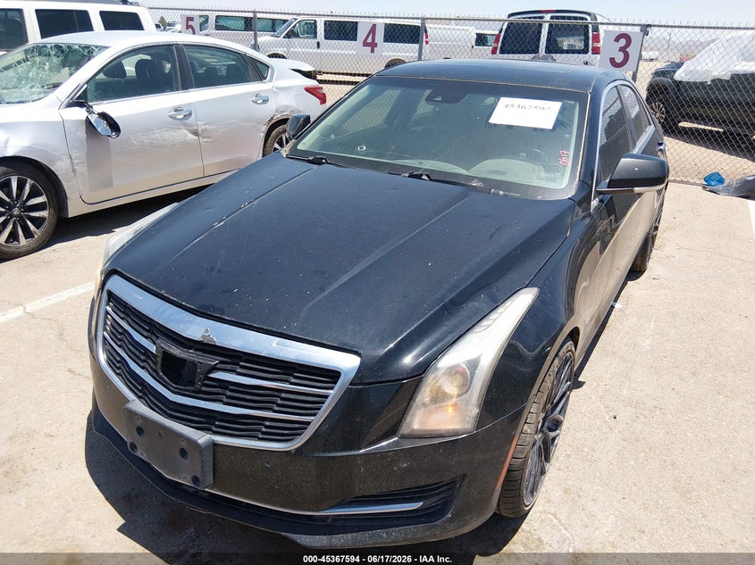 2015 Cadillac Ats VIN 1G6AB5SX1F0107608 IAAI salvage auction — FRONT END, Salvage (Texas), sold $1,400 on 2026-09-02 (photo 6)