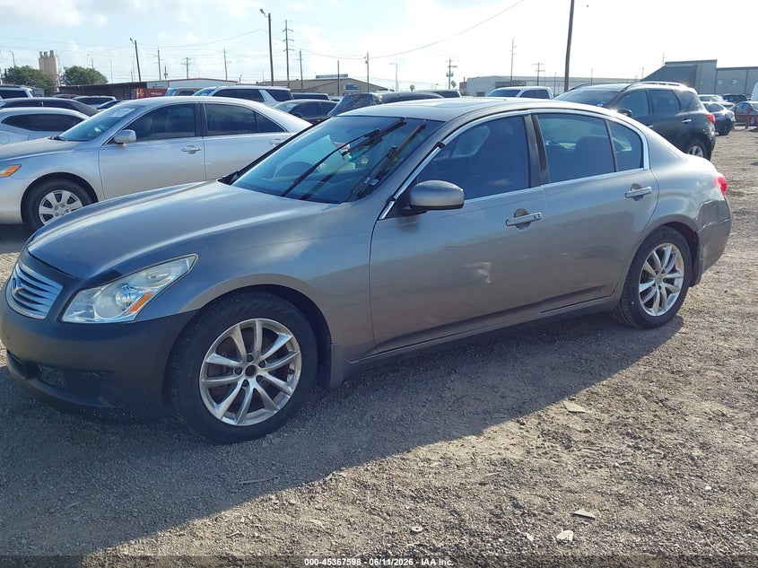 2008 Infiniti G VIN JNKBV61E78M208290 IAAI salvage auction — NORMAL WEAR, Original (Texas), sold $225 on 2026-07-08 (photo 2)
