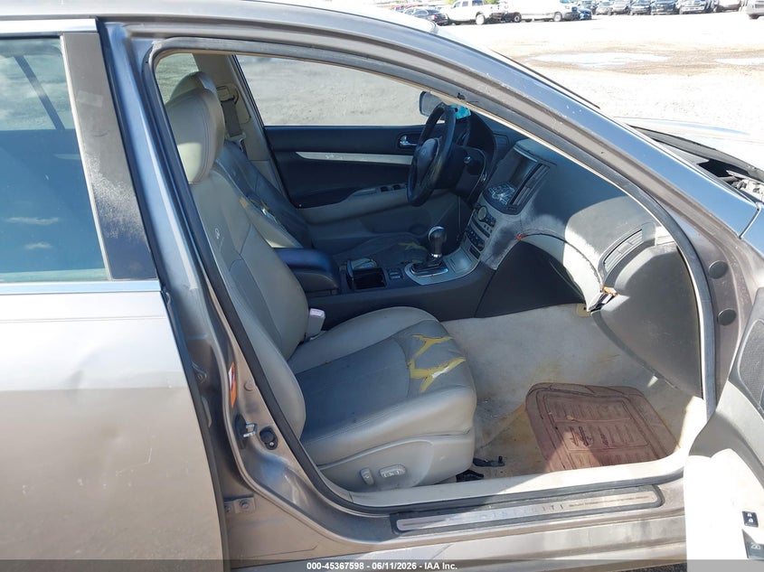 2008 Infiniti G VIN JNKBV61E78M208290 IAAI salvage auction — NORMAL WEAR, Original (Texas), sold $225 on 2026-07-08 (photo 5)