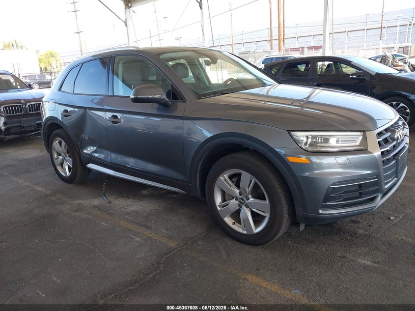 2018 Audi Q5 VIN WA1ANAFY0J2026154 IAAI salvage auction — SIDE, Salvage Title, sold $5,900 on 2026-07-28 (photo 1)