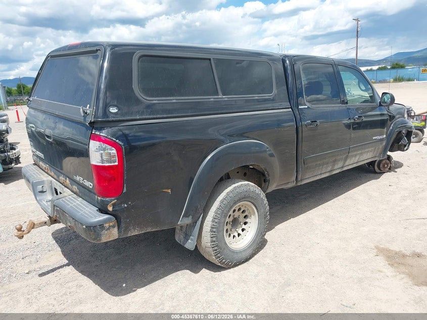 2005 Toyota Tundra VIN 5TBDT48185S498748 IAAI salvage auction — RIGHT SIDE, Clear (Montana), sold $1,550 on 2026-07-29 (photo 4)