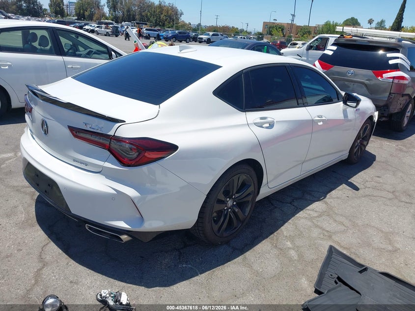 2021 Acura Tlx VIN 19UUB6F52MA011276 IAAI salvage auction — FRONT END, Salvage Title, sold $8,000 on 2026-07-30 (photo 4)