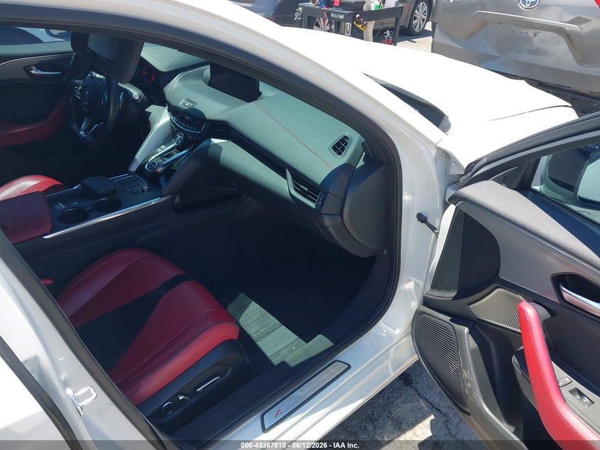 2021 Acura Tlx VIN 19UUB6F52MA011276 IAAI salvage auction — FRONT END, Salvage Title, sold $8,000 on 2026-07-30 (photo 5)