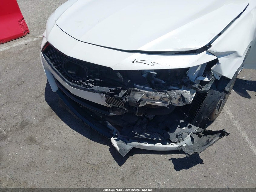 2021 Acura Tlx VIN 19UUB6F52MA011276 IAAI salvage auction — FRONT END, Salvage Title, sold $8,000 on 2026-07-30 (photo 6)