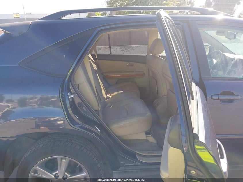 2007 Lexus Rx 400h VIN JTJHW31U772027275 IAAI salvage auction — VANDALISM, Salvage (California), sold $975 on 2026-07-13 (photo 8)