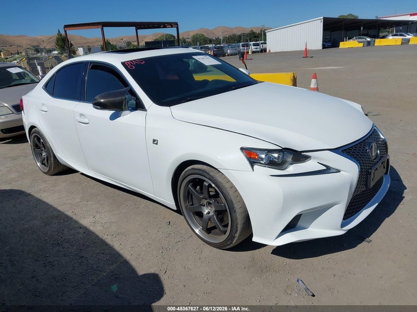 2016 Lexus Is VIN JTHBA1D21G5016288 IAAI salvage auction — ROOF, Salvage Title, sold $7,350 on 2026-07-23 (photo 1)