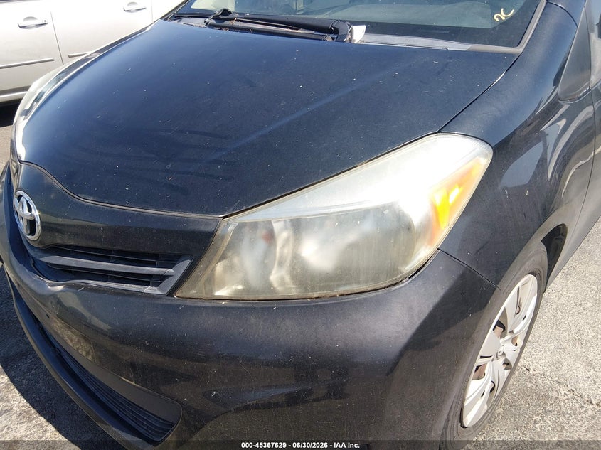 2013 Toyota Yaris VIN JTDKTUD39BB549528 IAAI salvage auction — NORMAL WEAR, Salvage Title, sold $3,700 on 2026-07-17 (photo 6)