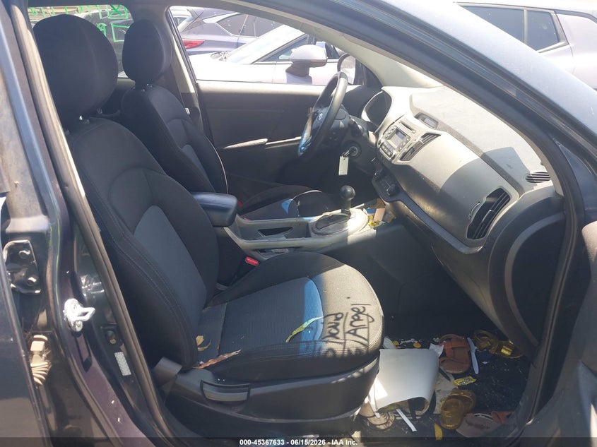 2016 Kia Sportage VIN KNDPB3AC6G7829353 IAAI salvage auction — FRONT END, Salvage Title, sold $1,600 on 2026-07-15 (photo 5)