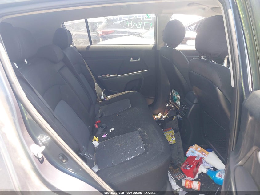 2016 Kia Sportage VIN KNDPB3AC6G7829353 IAAI salvage auction — FRONT END, Salvage Title, sold $1,600 on 2026-07-15 (photo 8)