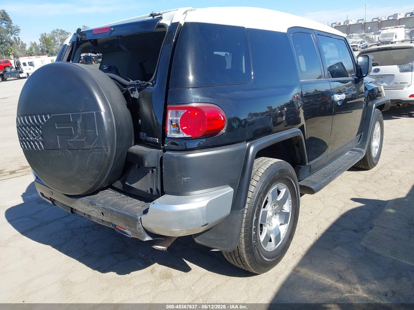 2007 Toyota Fj cruiser VIN JTEZU11F770012088 IAAI salvage auction — FRONT END, Salvage (California), sold $2,500 on 2026-07-08 (photo 4)