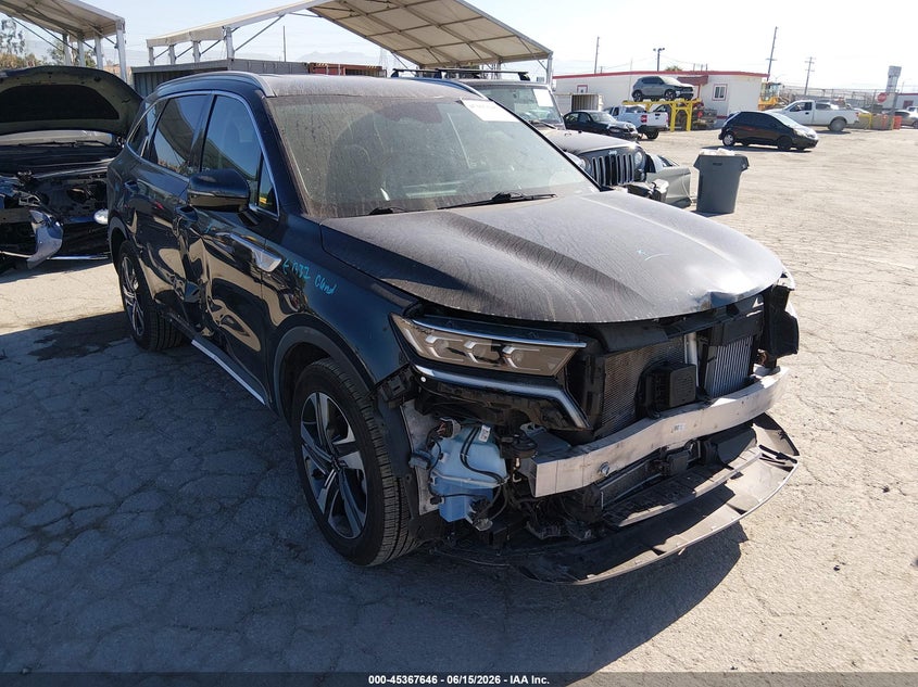 2022 Kia Sorento VIN KNDRJDLH4N5069331 — IAAI salvage auction photo