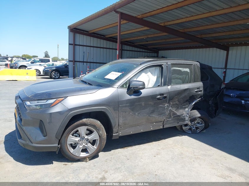 2025 Toyota Rav 4 VIN JTMRWRFV3SD330482 IAAI salvage auction — SIDE, Salvage (California), sold $25 on 2026-07-29 (photo 6)
