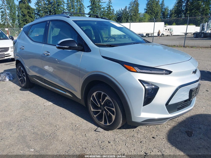 2023 Chevrolet Bolt euv VIN 1G1FZ6S0XP4175948 IAAI salvage auction — REAR END, Bill Of Sale (Washington), sold $8,000 on 2026-07-09 (photo 1)