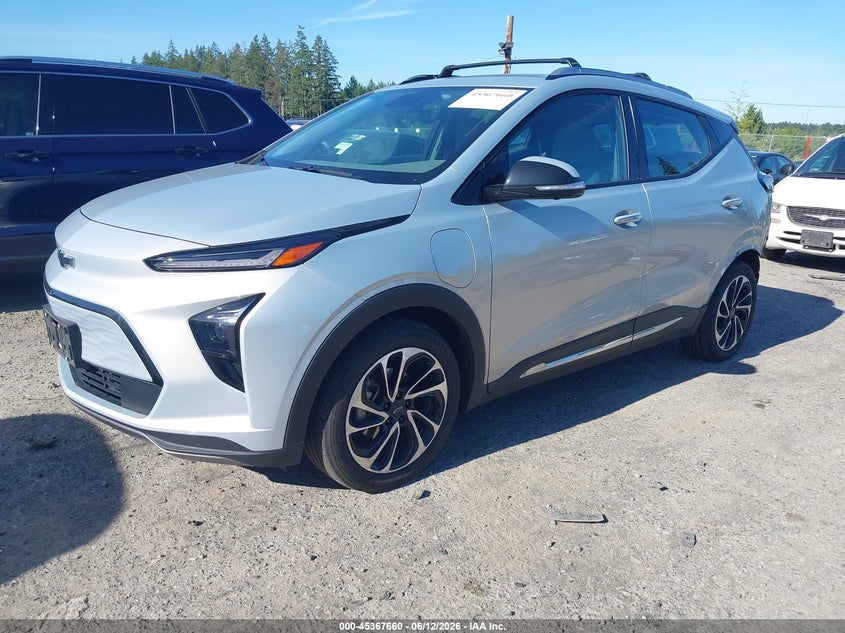 2023 Chevrolet Bolt euv VIN 1G1FZ6S0XP4175948 IAAI salvage auction — REAR END, Bill Of Sale (Washington), sold $8,000 on 2026-07-09 (photo 2)