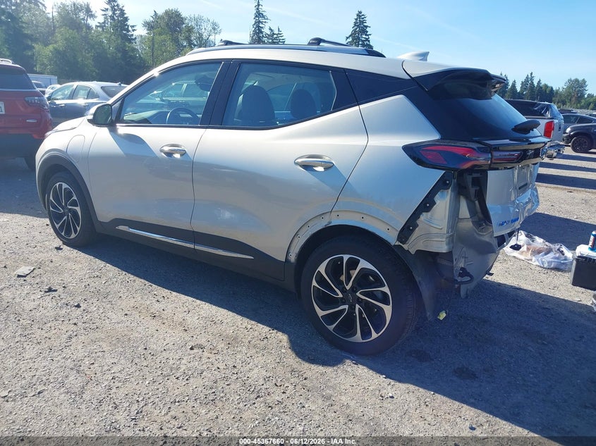 2023 Chevrolet Bolt euv VIN 1G1FZ6S0XP4175948 IAAI salvage auction — REAR END, Bill Of Sale (Washington), sold $8,000 on 2026-07-09 (photo 3)