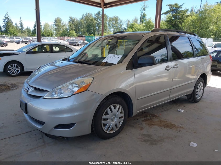 2010 Toyota Sienna VIN 5TDKK4CC8AS316521 IAAI salvage auction — RIGHT SIDE, Bill Of Sale (Washington), sold $1,700 on 2026-07-08 (photo 2)