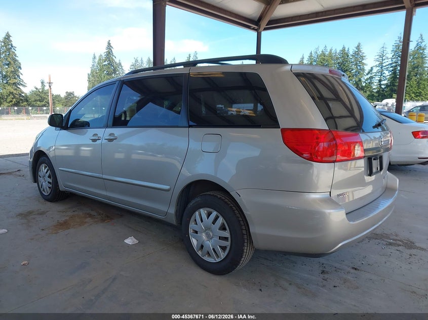 2010 Toyota Sienna VIN 5TDKK4CC8AS316521 IAAI salvage auction — RIGHT SIDE, Bill Of Sale (Washington), sold $1,700 on 2026-07-08 (photo 3)
