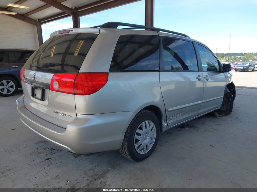 2010 Toyota Sienna VIN 5TDKK4CC8AS316521 IAAI salvage auction — RIGHT SIDE, Bill Of Sale (Washington), sold $1,700 on 2026-07-08 (photo 4)