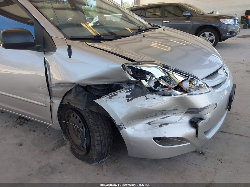 2010 Toyota Sienna VIN 5TDKK4CC8AS316521 IAAI salvage auction — RIGHT SIDE, Bill Of Sale (Washington), sold $1,700 on 2026-07-08 (photo 6)