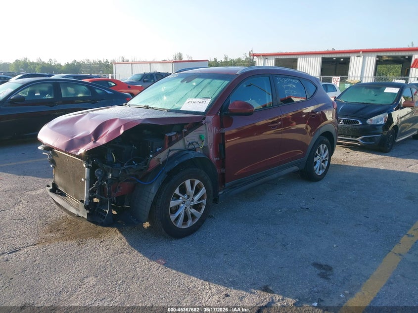2019 Hyundai Tucson VIN KM8J3CA43KU888054 IAAI salvage auction — FRONT END, Rebuildable (Florida), sold $3,000 on 2026-07-29 (photo 2)