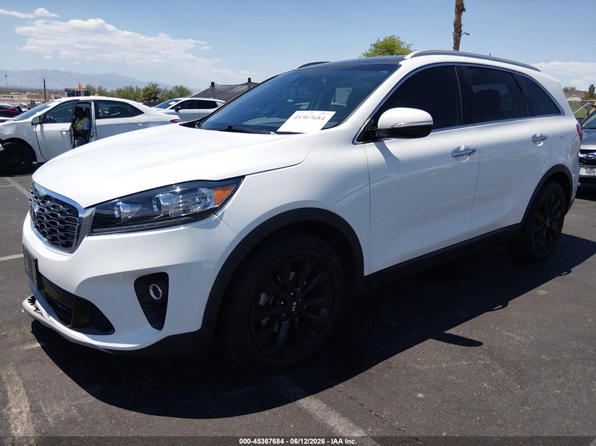 2020 Kia Sorento VIN 5XYPH4A53LG706757 IAAI salvage auction — RIGHT FRONT, Salvage Title, sold $3,150 on 2026-07-24 (photo 2)