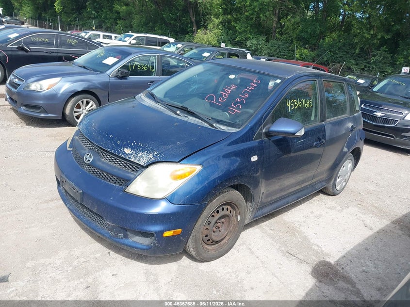 2006 Scion Xa VIN JTKKT624660163465 IAAI salvage auction — NORMAL WEAR, Clear (Indiana), sold $400 on 2026-07-11 (photo 2)