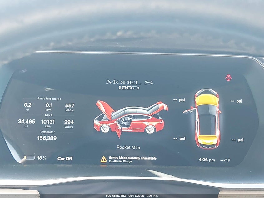 2017 Tesla Model s VIN 5YJSA1E27HF208198 IAAI salvage auction — FRONT END, Salvage (Arizona), sold $4,150 on 2026-07-28 (photo 7)