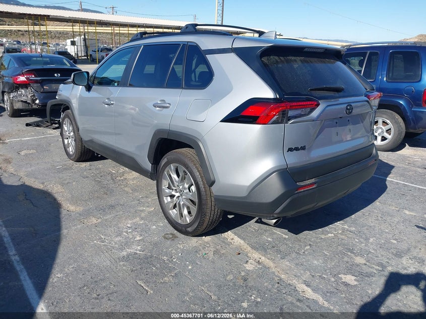 2025 Toyota Rav 4 VIN 2T3A1RFV8SW599186 IAAI salvage auction — LEFT FRONT, Salvage Title, sold $16,900 on 2026-07-29 (photo 3)