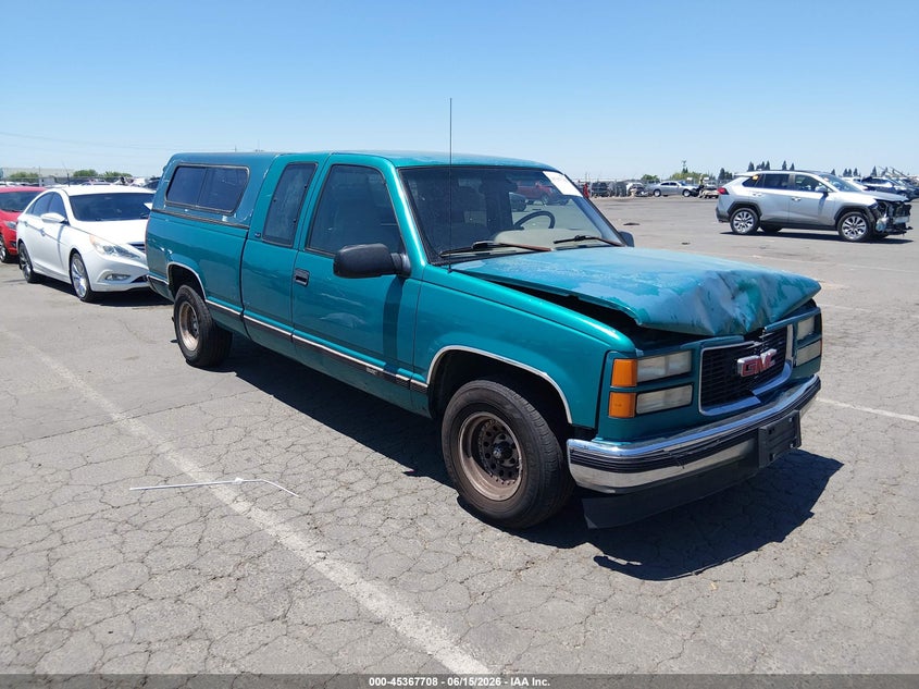 1996 Gmc SIERRA VIN 2GTEC19W2T1513561 IAAI salvage auction — FRONT END, Salvage (California), sold $400 on 2026-07-29 (photo 1)