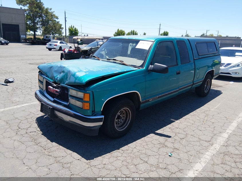 1996 Gmc SIERRA VIN 2GTEC19W2T1513561 IAAI salvage auction — FRONT END, Salvage (California), sold $400 on 2026-07-25 (photo 2)