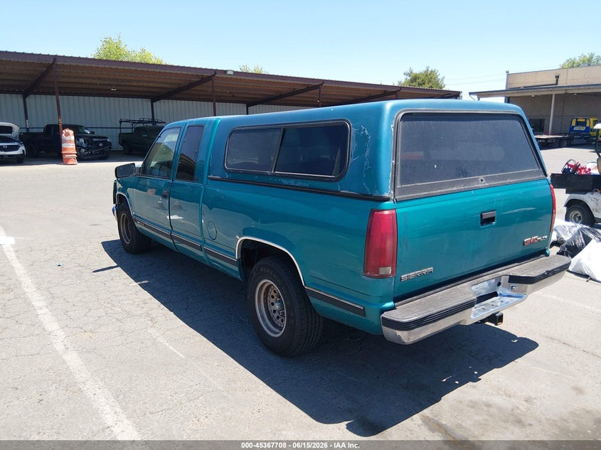 1996 Gmc SIERRA VIN 2GTEC19W2T1513561 IAAI salvage auction — FRONT END, Salvage (California), sold $400 on 2026-07-25 (photo 3)