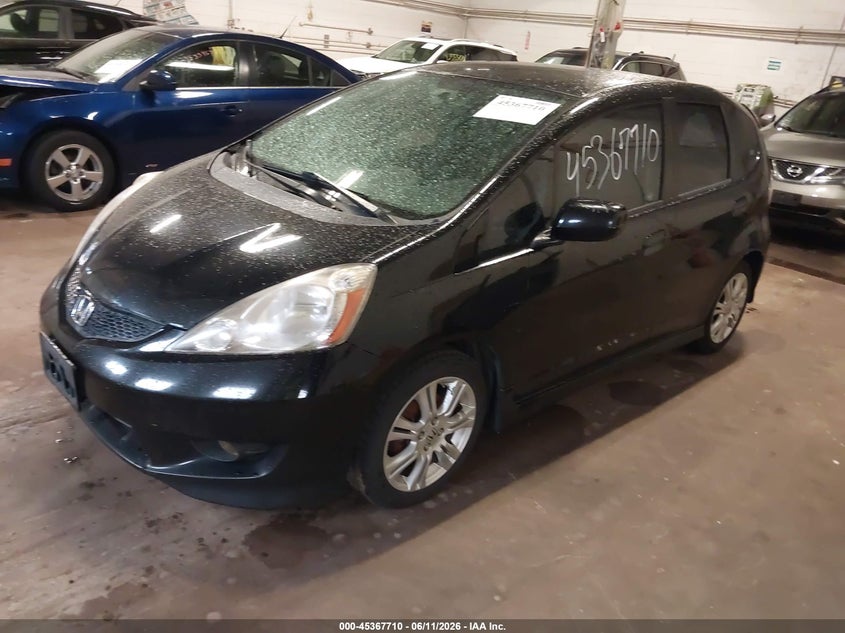 2009 Honda Fit VIN JHMGE87479S035139 IAAI salvage auction — NORMAL WEAR, Clear (Minnesota), sold $375 on 2026-07-08 (photo 2)