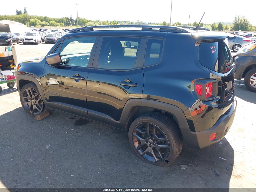 2021 Jeep Renegade VIN ZACNJDBB7MPM77725 IAAI salvage auction — RIGHT FRONT, Salvage (Oregon), sold $3,300 on 2026-08-20 (photo 3)